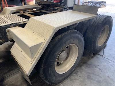 Good Solid Set Of Half Fenders. Thick Aluminum Diamond Plate