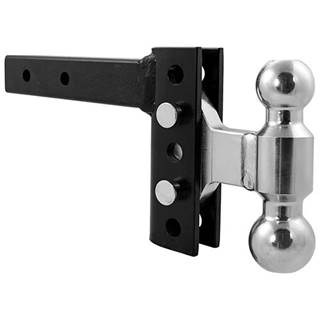 4" Drop / Rise Shank Sizes: 2” Combo Ball Size: 2” x 2-5/16” Meets V5 And Sae