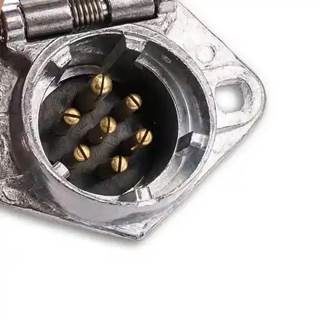 New 7 Way Female Socket. Electrical Plug J560 Split Pin 11720P, 11721, 12063,