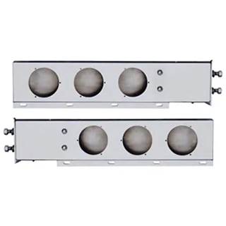 Turnpike 2 1/2 Inch SS Spring Loaded Mudflap Hanger Light Bar, Part # 09-0112001
