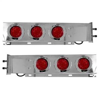 Turnpike 2 1/2" SS Spring Loaded Light Bar Mudflap Hanger, Part # 09-0112036