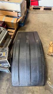 Rear Quarter Fenders, Black Plastic