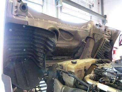 Freightliner Cascadia 125 Radiator Overflow Bottle / Surge Tank