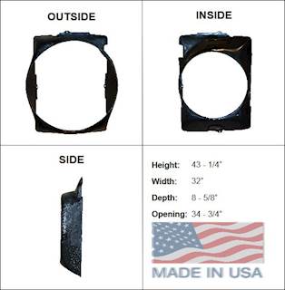 Kenworth W900 Radiator Shroud