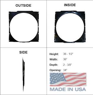 Peterbilt 379 Radiator Shroud