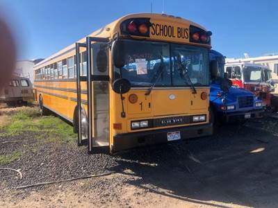 Blue Bird Salvage Truck