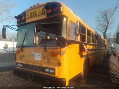 Blue Bird Salvage Truck