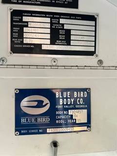 Blue Bird Salvage Truck