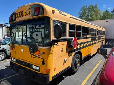Blue Bird Salvage Truck