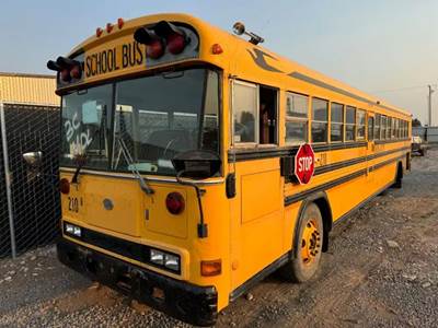 Blue Bird Salvage Truck
