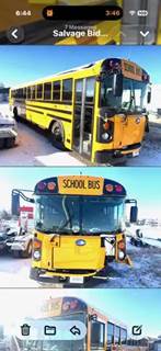 Blue Bird Salvage Truck