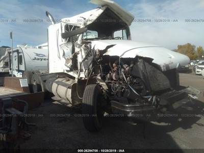 International 9100 Salvage Truck