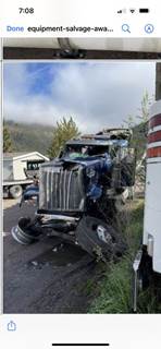 Kenworth W900 Salvage Truck