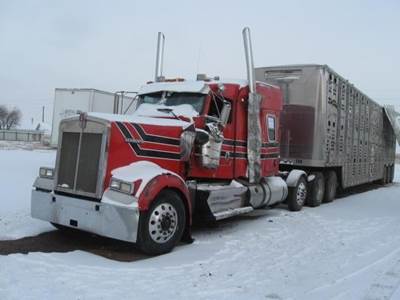Kenworth W900 Salvage Truck