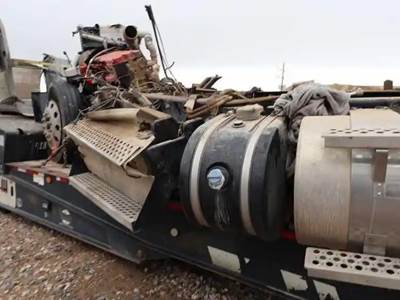 Kenworth W900 Salvage Truck