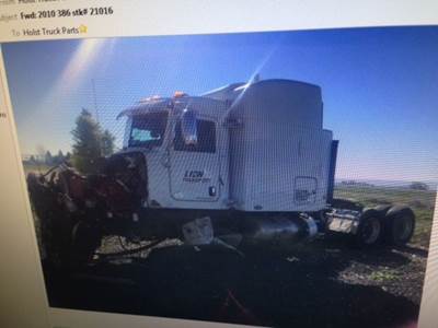 Peterbilt 386 Salvage Truck