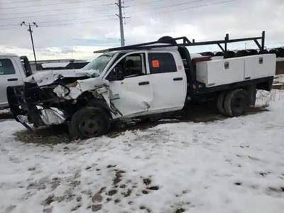 Dodge 3500 Chassis Salvage Truck