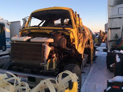 Sterling 8501 Salvage Truck