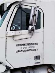 Freightliner Columbia 120 Left Side View Mirror