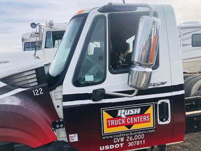 International TerraStar Left Side View Mirror