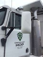 Kenworth T600B Left Side View Mirror