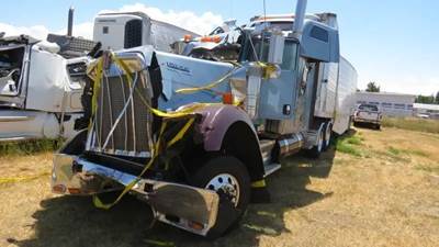 Kenworth W900 Left Side View Mirror