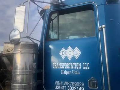 Kenworth W900 Left Side View Mirror