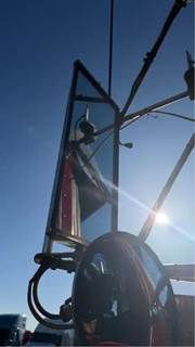 Kenworth W900 Left Side View Mirror