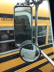 Peterbilt 386 Left Side View Mirror