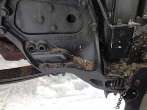 Peterbilt 386 Right Spring Hanger