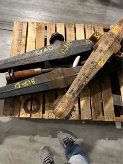 54" Inch Long Hendrickson Walking Beam Forged/ Cast. Bronze Bushing. Needs