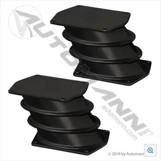 Set (2)REPLACEMENT Bolster Bushings For Hendrickson HN.   6.375" Center To