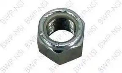 Nut Nylon Lock 1 1/2-12x13/16 Ht w/ 2 3/16Hex Clear Zinc  New Hendrickson Style