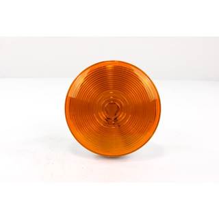 4" Round Park/Turn Amber 52773