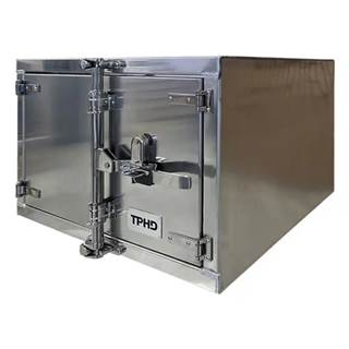 Smooth Aluminum Underbody Toolbox W/ Single Swing Door 36 X 24 X 24 Inch * High