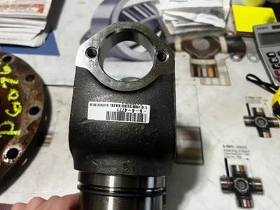New Carrier Shaft End Yoke, 1710 Full Round. 2.39" X 46 Spline 3.375" Hub 3.188"