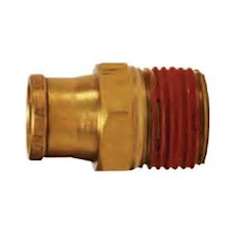 5/32 X 1/8" Male Push In Brass fittIng