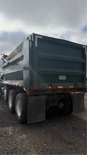 Used 17' Crysteel Truck Body with Tarp Mechanism for Kenworth T800