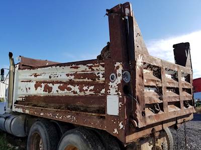 Used 14 Foot Dump Box In Fair Shape