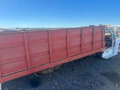 15' Steel Flatbed Truck Body w/ Sides, Hoist Pump and PTO Assembly, No End Gate