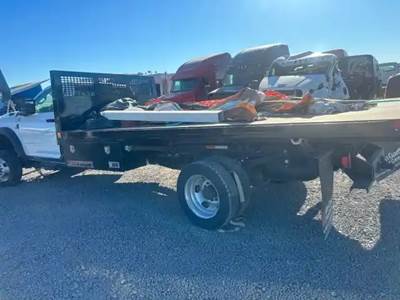 Very Nice 16FT CMC Steel Flatbed W/ Hoist Electric Over Hydraulic Pump. *Some