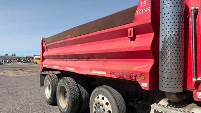17FT Dump Bed Assembly for 1998 Kenworth W900