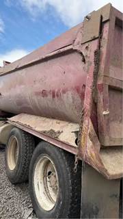 Good Used 18FT Dump Bed Assy. Has Been Laid On Its Side, Has Road Rash