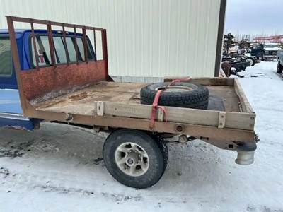 8.5 Long 7’ Wide, 5th Wheel Hitch Single Wheel