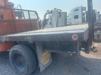 2000 GMC C7500 9.5' x 96" Steel Flatbed Truck Body with Headboard