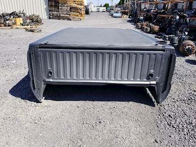 Used Dually Pickup Bed With Rhino Lined Fenders RH Rear Bed Corner Damaged Tonau