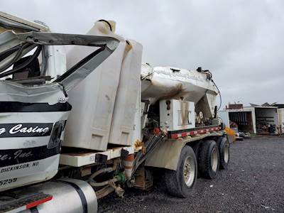Used Cement Mixer / Pourer Truck. Has Some Damage. Call For More Info