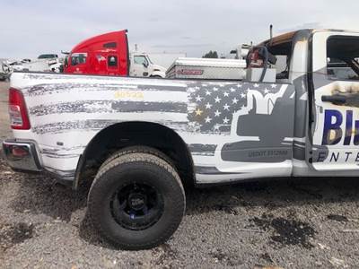 2019 3500 Dodge 8FT Dual Wheel Box, Slight Scorching LH FRT