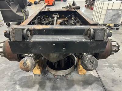 Good Used Bed Hinge Assembly.  Dump Bed Hinge