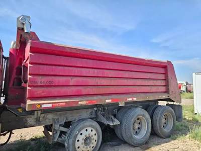 18FT Dump Box Fair Condition, RH Side Has Road Rash